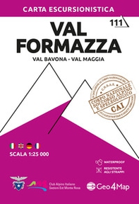Val Formazza. Val Bavona, Val Maggia 1:25.000 - Librerie.coop