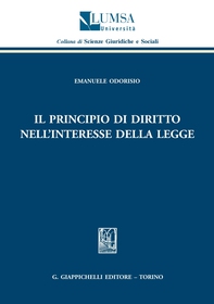 il principio di diritto nell'interesse della legge - Librerie.coop
