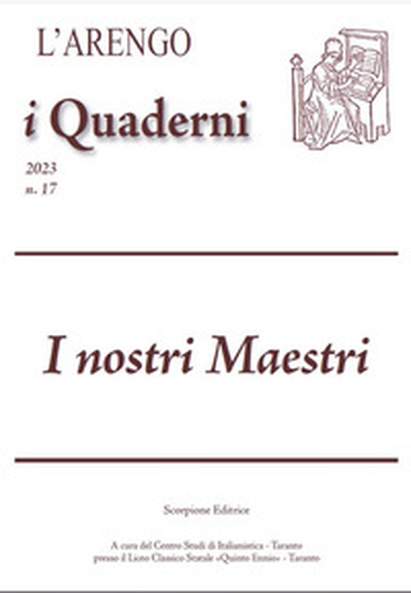 L'Arengo. I quaderni. Rivista del Centro Studi di Italianistica - Vol. 17 - Librerie.coop L'Arengo. I quaderni. Rivista del Centro Studi di Italianistica - Vol. 17 - Librerie.coop