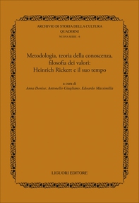 Metodologia, teoria della conoscenza, filosofia dei valori: Heinrich Rickert e il suo tempo - Librerie.coop Metodologia, teoria della conoscenza, filosofia dei valori: Heinrich Rickert e il suo tempo - Librerie.coop