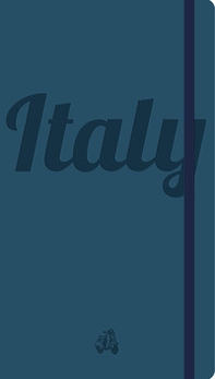 Italy. Notebook . Blue cover - Librerie.coop