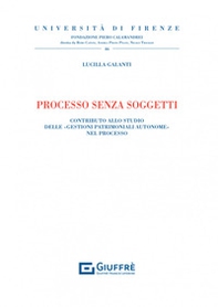 Processo senza soggetti - Librerie.coop