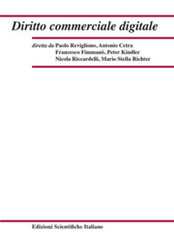 Diritto commerciale digitale - Vol. 1 - Librerie.coop
