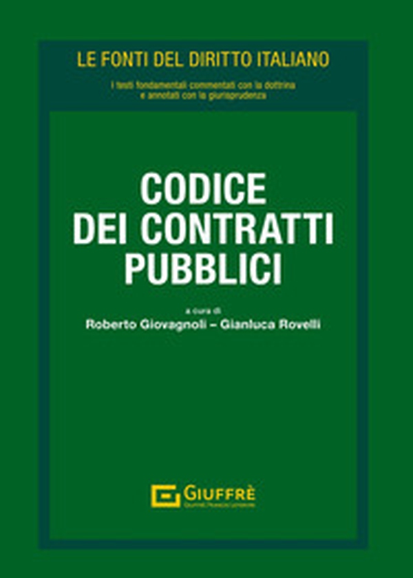 Codice dei contratti pubblici - Librerie.coop Codice dei contratti pubblici - Librerie.coop