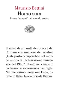 Homo sum - Librerie.coop Homo sum - Librerie.coop