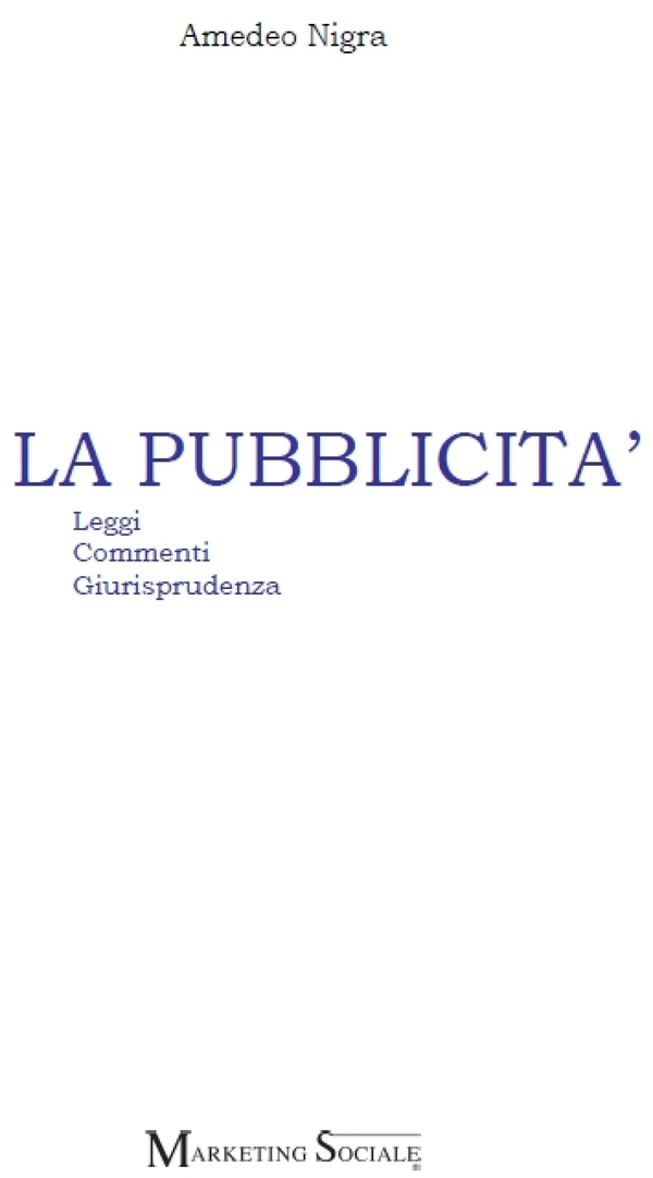 La Pubblicità - Librerie.coop La Pubblicità - Librerie.coop