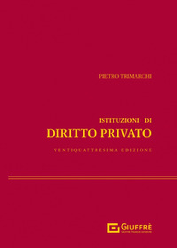 Istituzioni di diritto privato - Librerie.coop Istituzioni di diritto privato - Librerie.coop