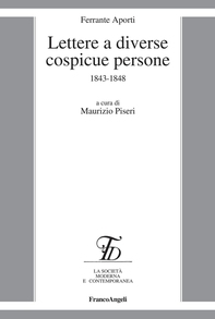 Lettere a diverse cospicue persone. 1843-1848 - Librerie.coop Lettere a diverse cospicue persone. 1843-1848 - Librerie.coop