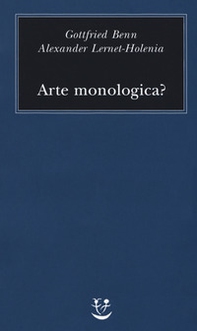 Arte monologica? - Librerie.coop