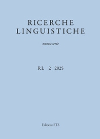 Ricerche linguistiche - Vol. 2 - Librerie.coop