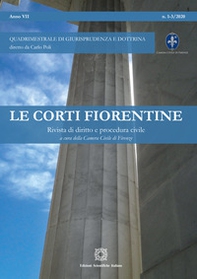 Le corti fiorentine. Rivista di diritto e procedura civile - Vol. 1-3 - Librerie.coop