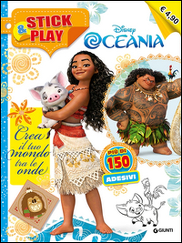Oceania. Crea il tuo mondo tra le onde. Stick & play - Librerie.coop Oceania. Crea il tuo mondo tra le onde. Stick & play - Librerie.coop