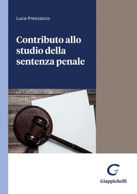 Contributo allo studio della sentenza penale - e-Book - Librerie.coop