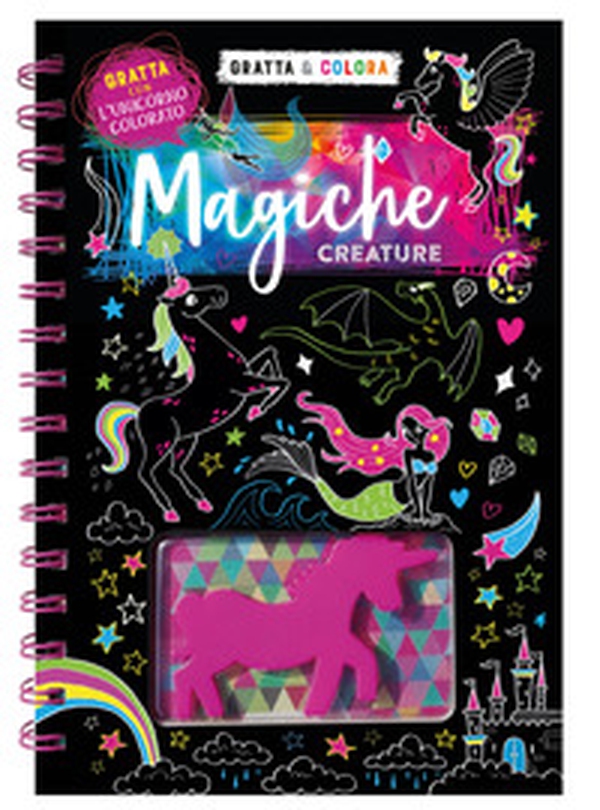 Magiche creature. Gratta & colora - Librerie.coop Magiche creature. Gratta & colora - Librerie.coop