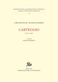 Carteggio 1973-1983 - Librerie.coop Carteggio 1973-1983 - Librerie.coop
