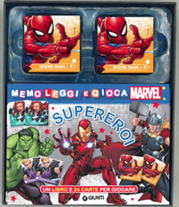 Marvel. Memo leggi e gioca. Supereroi - Librerie.coop Marvel. Memo leggi e gioca. Supereroi - Librerie.coop