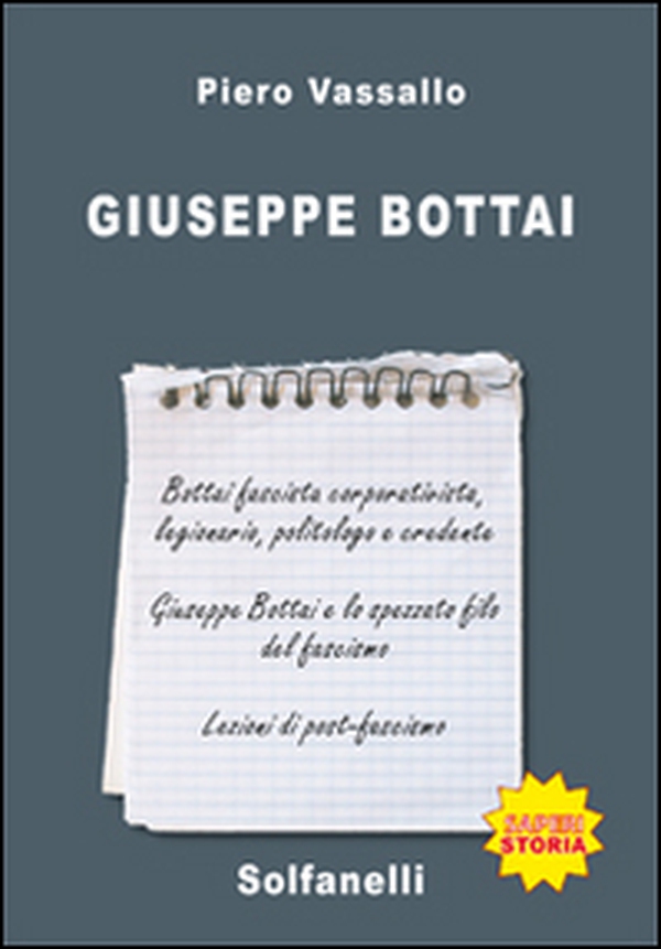 Giuseppe Bottai - Librerie.coop Giuseppe Bottai - Librerie.coop