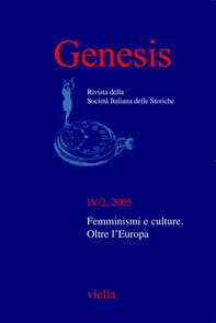 Genesis. Rivista della Società italiana delle storiche (2005) Vol. 4/2 - Librerie.coop Genesis. Rivista della Società italiana delle storiche (2005) Vol. 4/2 - Librerie.coop