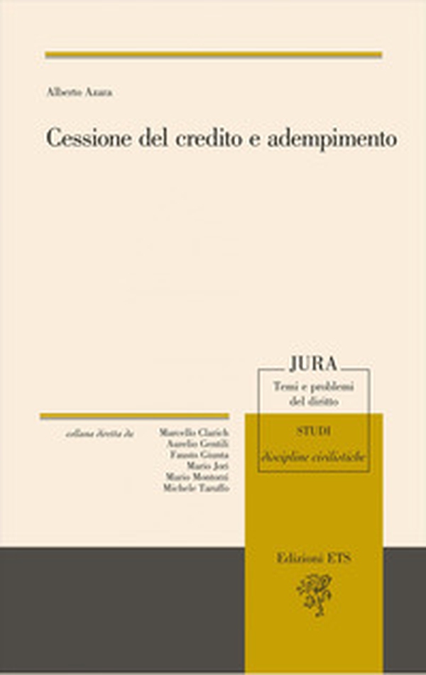 Cessione del credito e adempimento - Librerie.coop Cessione del credito e adempimento - Librerie.coop