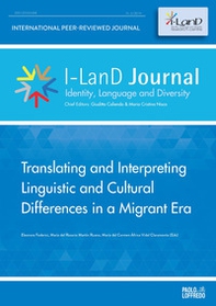 I-LanD Journal. Identity, language and diversity - Librerie.coop