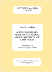 Aesopica posteriora. Medieval and modern versions of greek and latin fables - Librerie.coop
