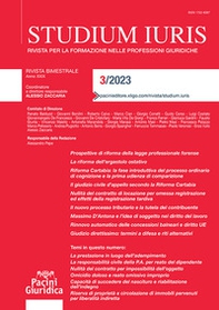 Studium iuris. Rivista per la formazione nelle professioni giuridiche - Vol. 3 - Librerie.coop