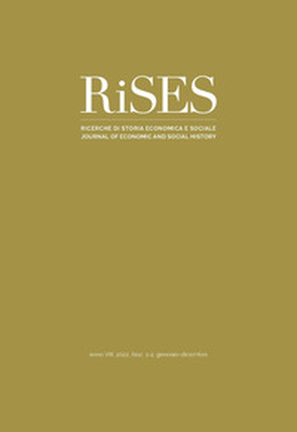 RiSES. Ricerche di storia economica e sociale - Vol. 1-2 - Librerie.coop RiSES. Ricerche di storia economica e sociale - Vol. 1-2 - Librerie.coop