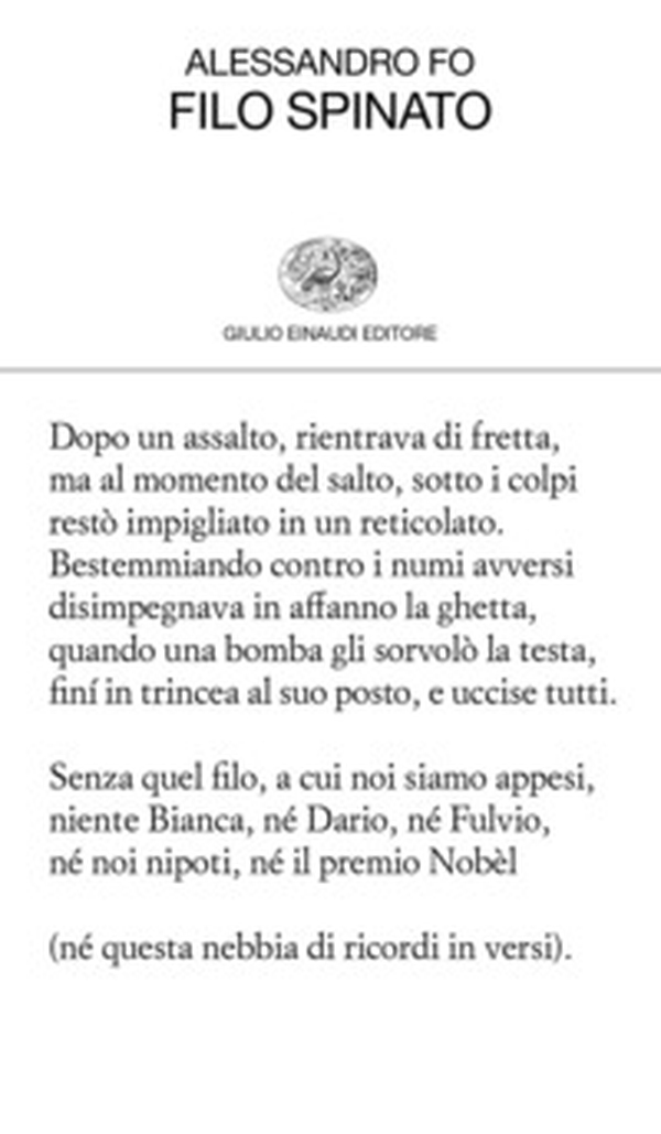 Filo spinato - Librerie.coop Filo spinato - Librerie.coop
