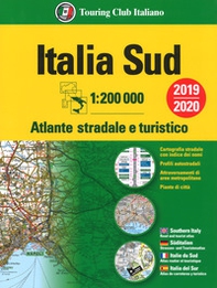 Atlante stradale Italia Sud 1:200.000 - Librerie.coop