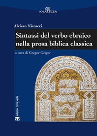 Sintassi del verbo ebraico nella prosa biblica classica - Librerie.coop