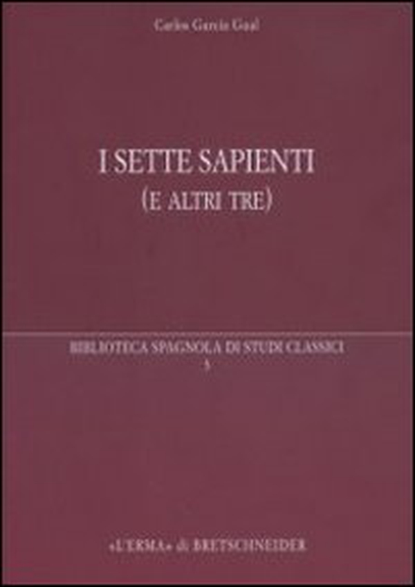 I sette sapienti (e altri tre) - Librerie.coop