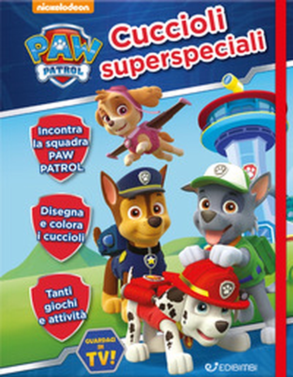 Cuccioli superspeciali. Paw Patrol. Diario con elastico - Librerie.coop Cuccioli superspeciali. Paw Patrol. Diario con elastico - Librerie.coop