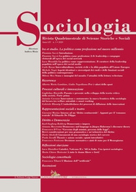 Sociologia. Rivista quadrimestrale di scienze storiche e sociali - Vol. 1 - Librerie.coop