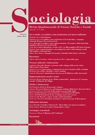 Sociologia. Rivista quadrimestrale di scienze storiche e sociali - Vol. 1 - Librerie.coop Sociologia. Rivista quadrimestrale di scienze storiche e sociali - Vol. 1 - Librerie.coop