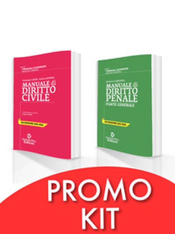 Kit manuali superiori 2021/2022: Manuale superiore di civile + Manuale superiore penale - Librerie.coop Kit manuali superiori 2021/2022: Manuale superiore di civile + Manuale superiore penale - Librerie.coop