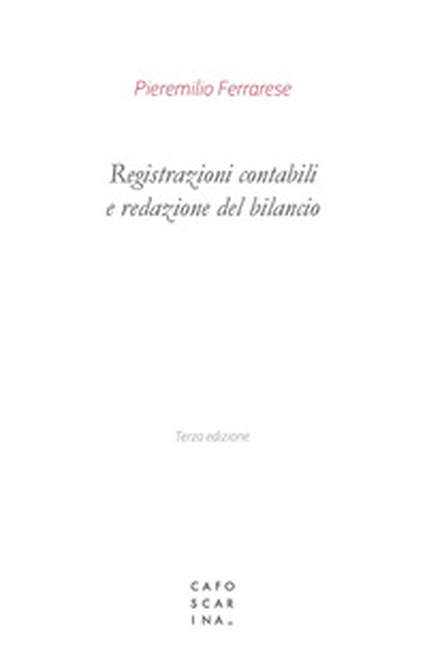 Registrazioni contabili e redazione del bilancio - Librerie.coop Registrazioni contabili e redazione del bilancio - Librerie.coop