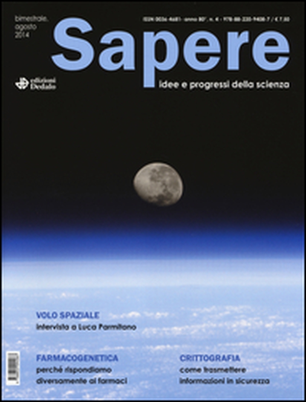 Sapere (2014). Vol. 4: Luglio-Agosto - Librerie.coop Sapere (2014). Vol. 4: Luglio-Agosto - Librerie.coop
