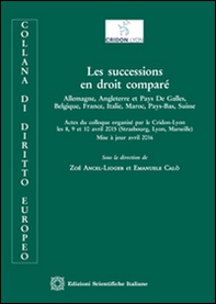 Les successions en droit comparé - Librerie.coop
