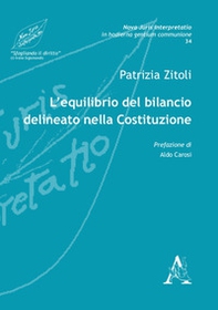 L'equilibrio del bilancio delineato nella Costituzione - Librerie.coop