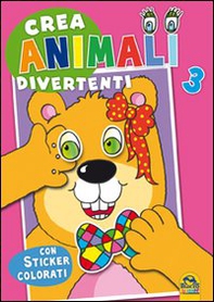 Crea animali divertenti. Con adesivi - Vol. 3 - Librerie.coop