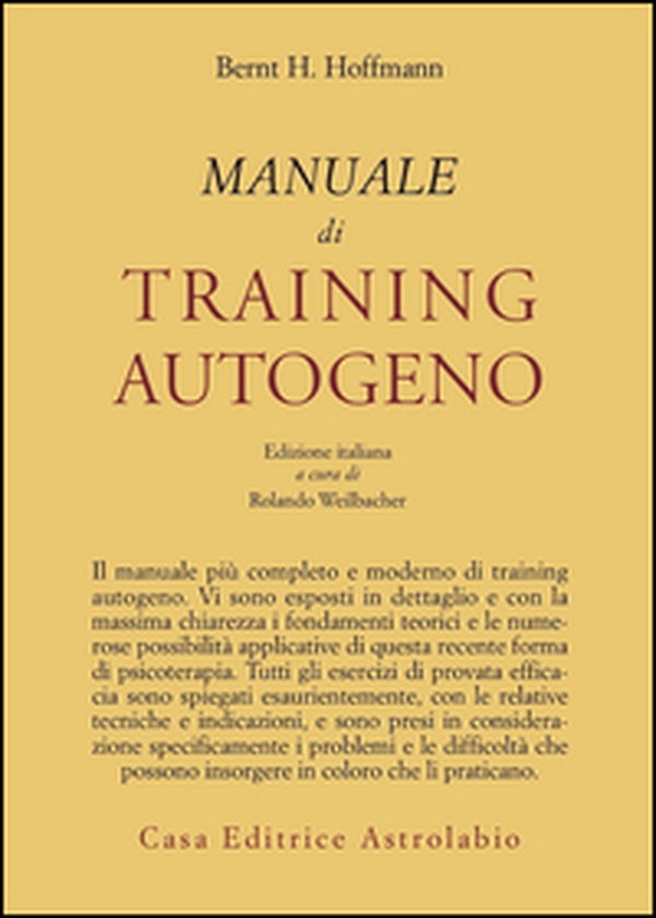 Manuale di training autogeno - Librerie.coop Manuale di training autogeno - Librerie.coop