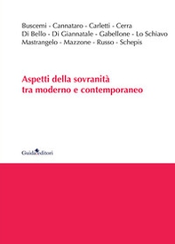 Aspetti della sovranità tra moderno e contemporaneo - Librerie.coop