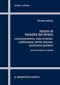 Lezioni di filosofia del diritto. Costituzionalismo, Stato di diritto, codificazione, positivismo giuridico - Librerie.coop Lezioni di filosofia del diritto. Costituzionalismo, Stato di diritto, codificazione, positivismo giuridico - Librerie.coop