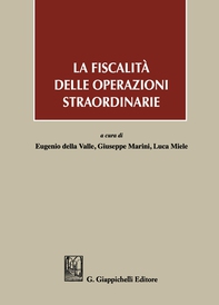 La fiscalità delle operazioni straordinarie - Librerie.coop La fiscalità delle operazioni straordinarie - Librerie.coop