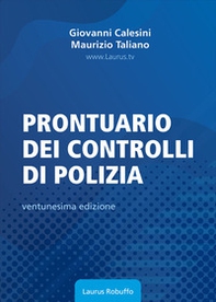Prontuario dei controlli di polizia - Librerie.coop