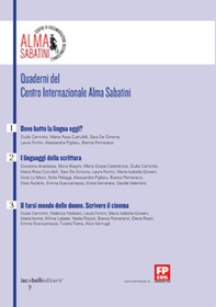 Quaderni del Centro di Documentazione Internazionale Alma Sabatini - Vol. 1-3 - Librerie.coop