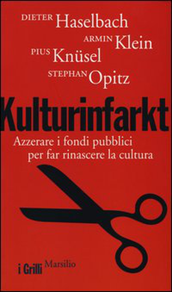 Kulturinfarkt. Azzerare i fondi pubblici per far rinascere la cultura - Librerie.coop Kulturinfarkt. Azzerare i fondi pubblici per far rinascere la cultura - Librerie.coop