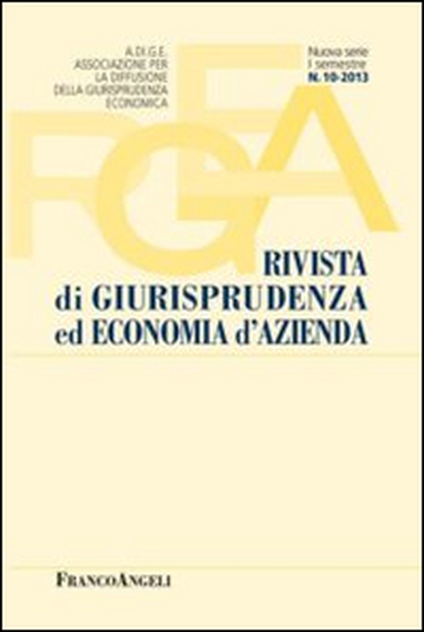 Rivista di giurisprudenza ed economia d'azienda - Librerie.coop Rivista di giurisprudenza ed economia d'azienda - Librerie.coop