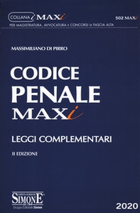 Codice penale. Leggi complementari - Librerie.coop