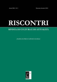Riscontri. Rivista di cultura e di attualità - Librerie.coop